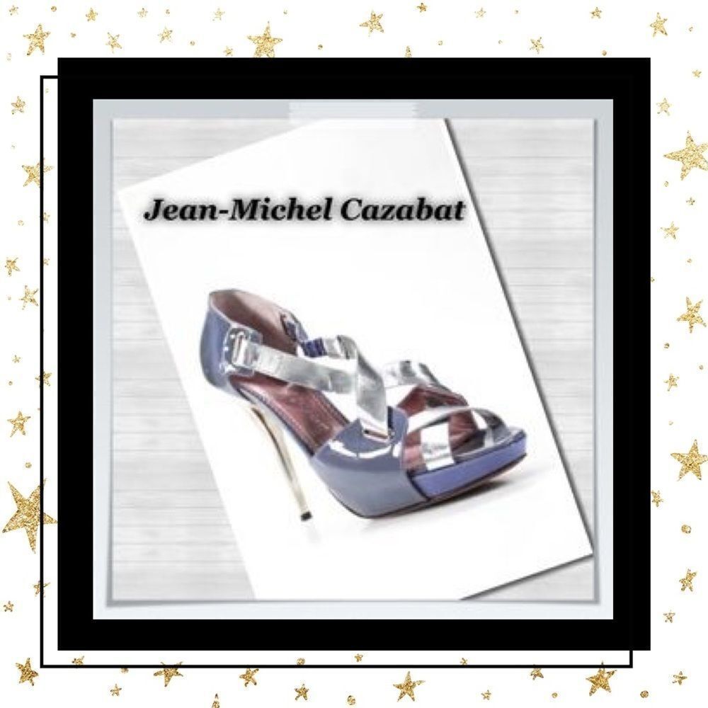 Jean-Michel Cazabat Gray Metallic Pumps EU 38 US 8